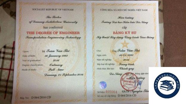 Làm bằng đại học kiến trúc