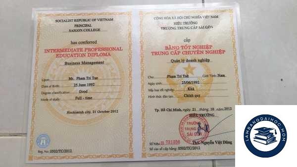 làm bằng trung cấp